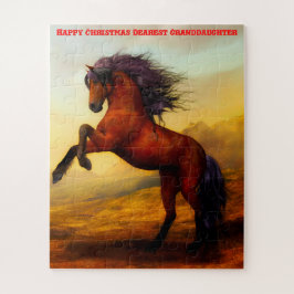 Quebra-cabeça Vovó de Natal.