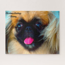 Quebra-cabeça Vovó de Natal