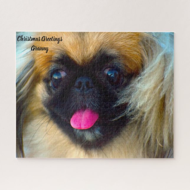 Quebra-cabeça Vovó de Natal (Horizontal)