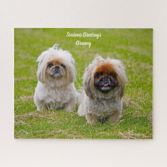 Quebra-cabeça Vovó de Natal (Horizontal)