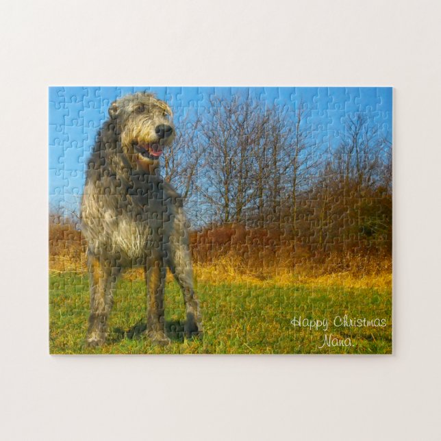 Quebra-cabeça Vovó de Natal (Horizontal)