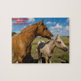 Quebra-cabeça Vovó de Natal.