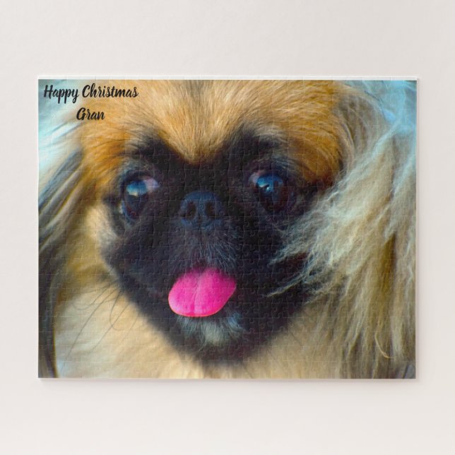 Quebra-cabeça Vovó de Natal (Horizontal)