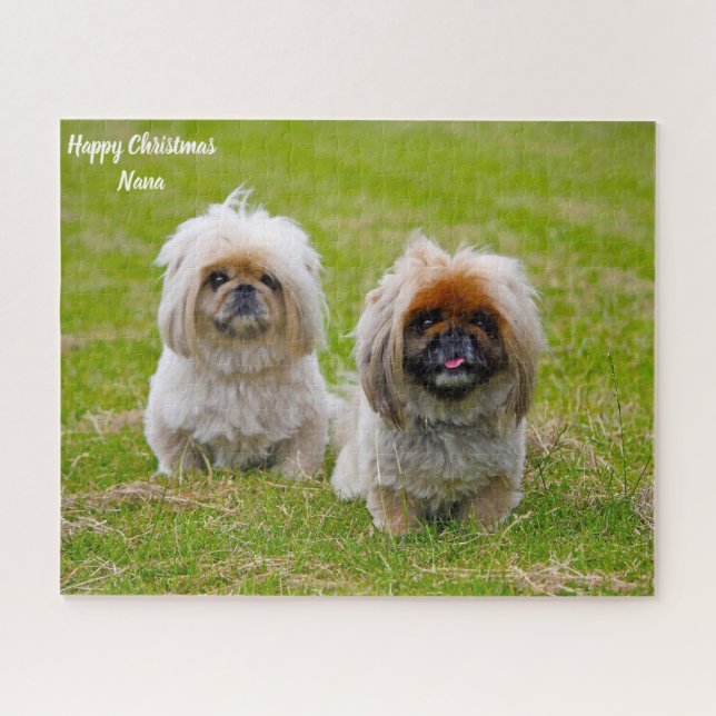 Quebra-cabeça Vovó de Natal (Horizontal)