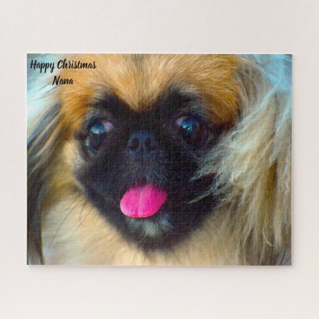 Quebra-cabeça Vovó de Natal (Horizontal)