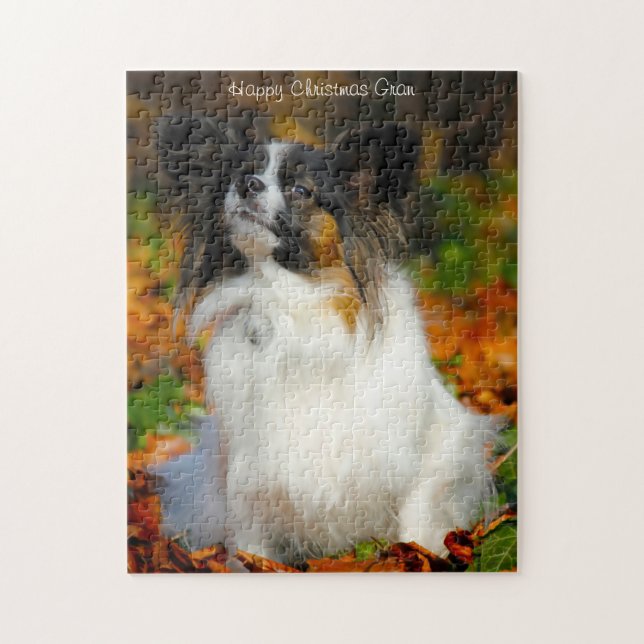 Quebra-cabeça Vovó de Natal (Vertical)