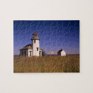 Quebra-cabeça WA, Ilha Maury, Farol Point Robinson,
