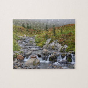 Quebra-cabeça WA, Parque Nacional Mt. Rainier, Edith Creek