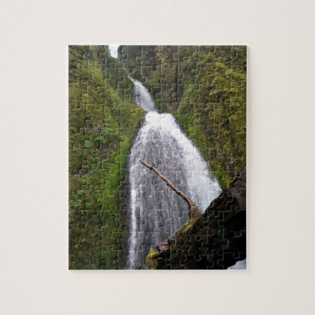 Quebra-cabeça Wahkeena Falls, Oregon (Vertical)