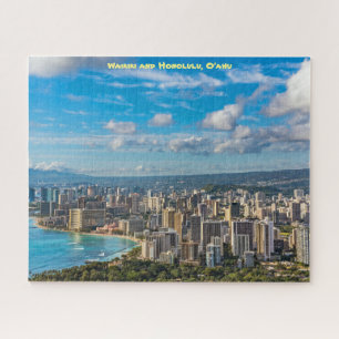 Quebra-cabeça Waikiki e Honolulu View
