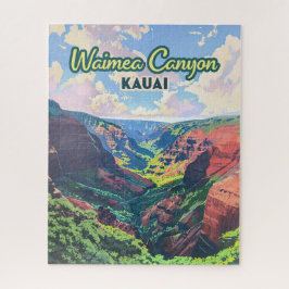 Quebra-cabeça Waimea Canyon Kauai Hawaii - Retroativo