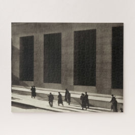 Quebra-cabeça Wall Street (por Paul Strand, 1915)