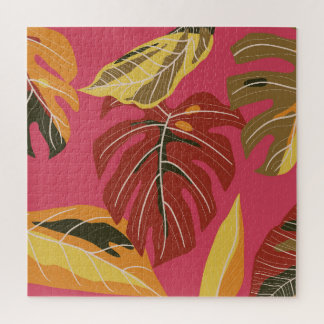 Quebra-cabeça Wallpaper de ouro Art Deco Nature