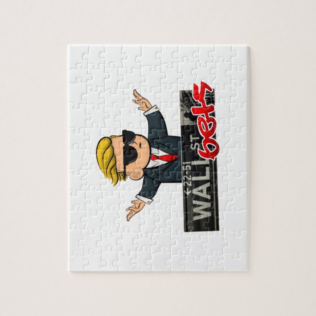 Quebra-cabeça WallstreetBets - WSB (Vertical)