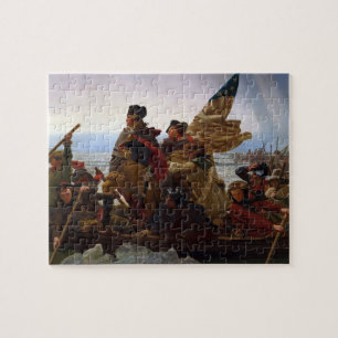 Quebra-cabeça Washington Cruzando o Delaware Arte