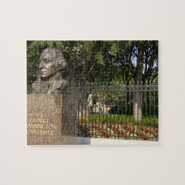 Quebra-cabeça Washington, DC, estátua de George Washington, O (Horizontal)