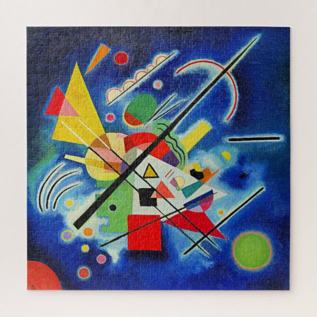Quebra-cabeça Wassily Kandinsky - Blue Painting, (Vertical)
