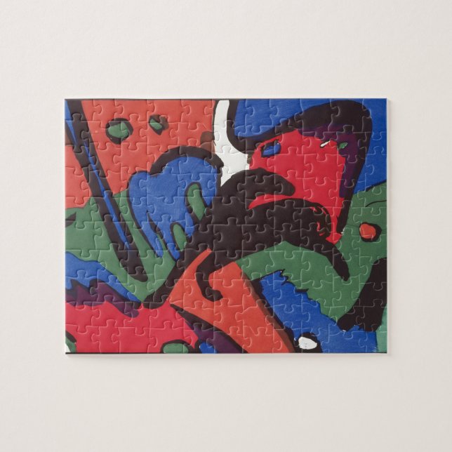 Quebra-cabeça Wassily Kandinsky Franz Marc Blue Rider (Horizontal)