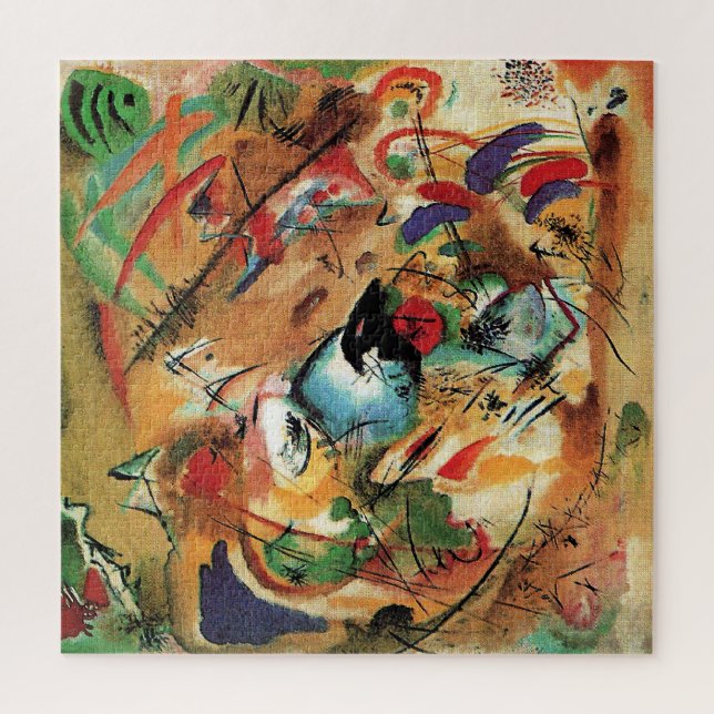 Quebra-cabeça Wassily Kandinsky - Improvisation, Dreamy, (Vertical)