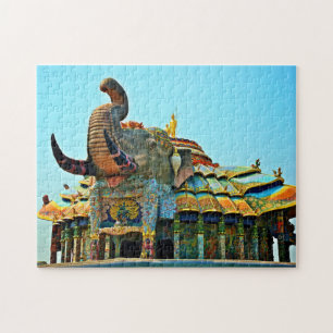 Quebra-cabeça Wat Ban Rai, Korat, Tailândia