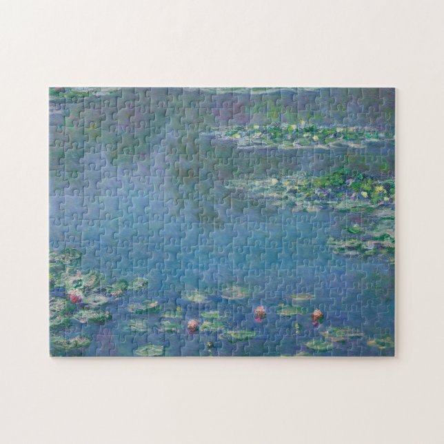 Quebra-cabeça Water Lilies, 1906, by Claude Monet Puzzle (Horizontal)