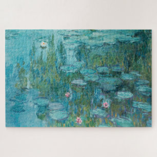 Quebra-cabeça Water Lilies (by Claude Monet, 1915)