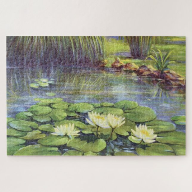 Quebra-cabeça Water Lily by Cargill, 1937 (Horizontal)