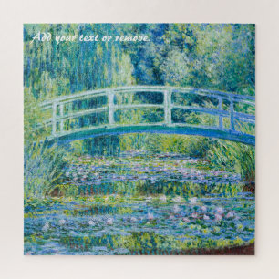 Quebra-cabeça "Water Lily", do impressionista Claude Monet,