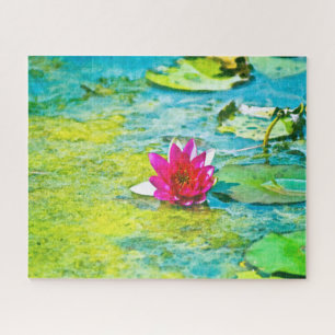 Quebra-cabeça Water Lily Lilypad
