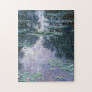 Quebra-cabeça Waterliles Vintage Painting por Claude Monet