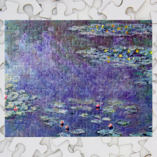 Quebra-cabeça Waterlilies by Claude Monet, Vintage Impressionism