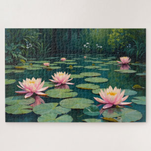 Quebra-cabeça Waterlily Pond