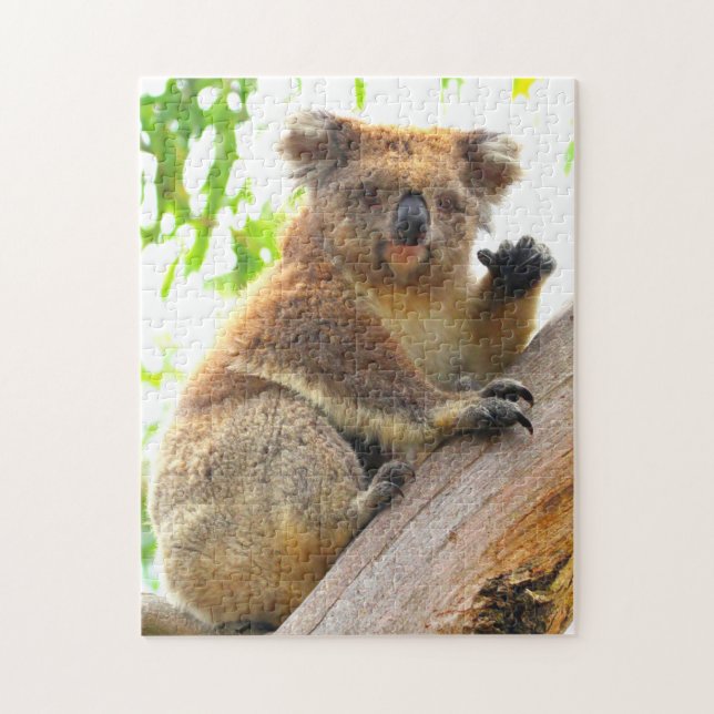 Quebra-cabeça WAVING KOALA 11x14 POLEGADAS (Vertical)