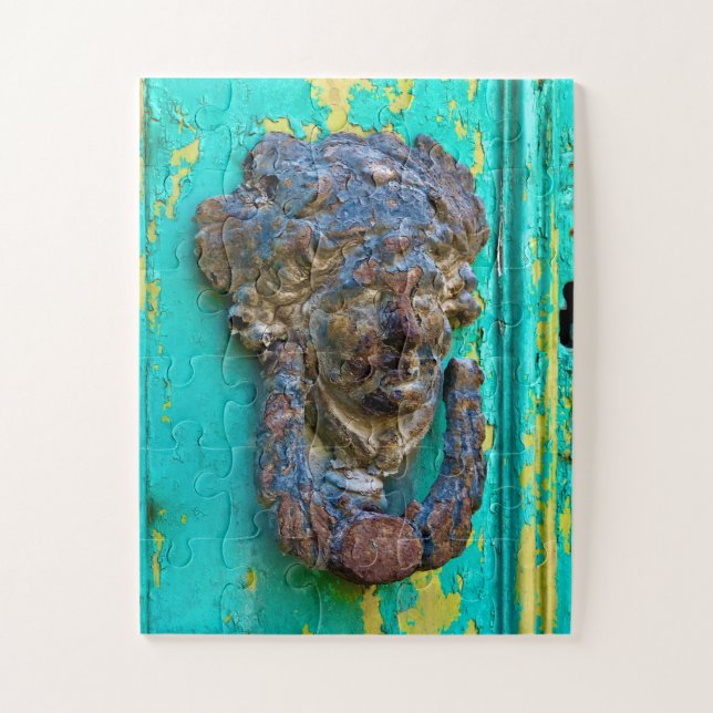 Quebra-cabeça Weathered Grace | Malta Door Knocker (Vertical)