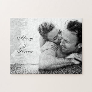 Quebra-cabeça Wedding Photo Modern Unique Anniversary Gifts