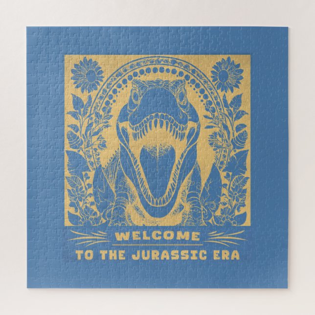 Quebra-cabeça Welcome to the Jurassic Era – Dinosaur (Vertical)