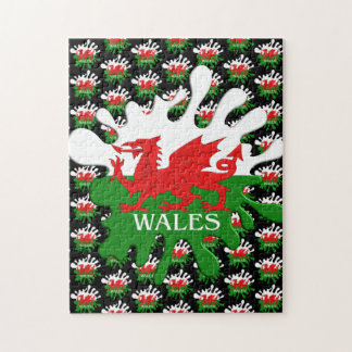 Quebra-cabeça Welsh Cymru Flag
