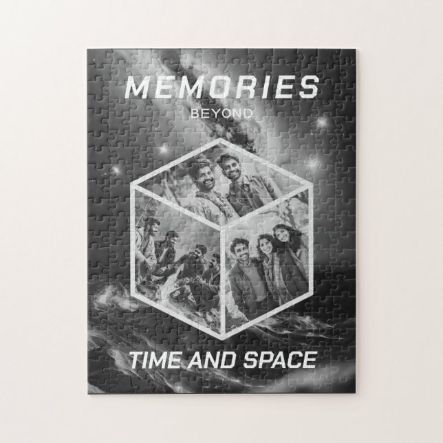 Quebra-cabeça Weltraum Foto Kollage in 3D Poster (Vertical)