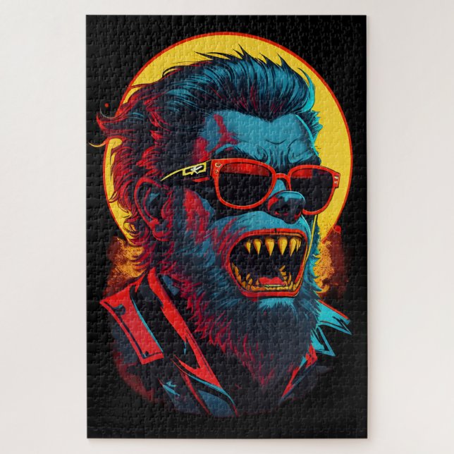 Quebra-cabeça Werewolves Zombie (Vertical)