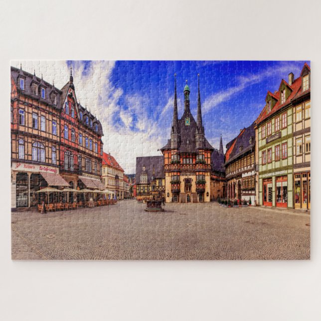 Quebra-cabeça Wernigerode (Alemanha) (Horizontal)