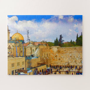 Quebra-cabeça Western Wall in Jerusalem (Wall of Sorrow)