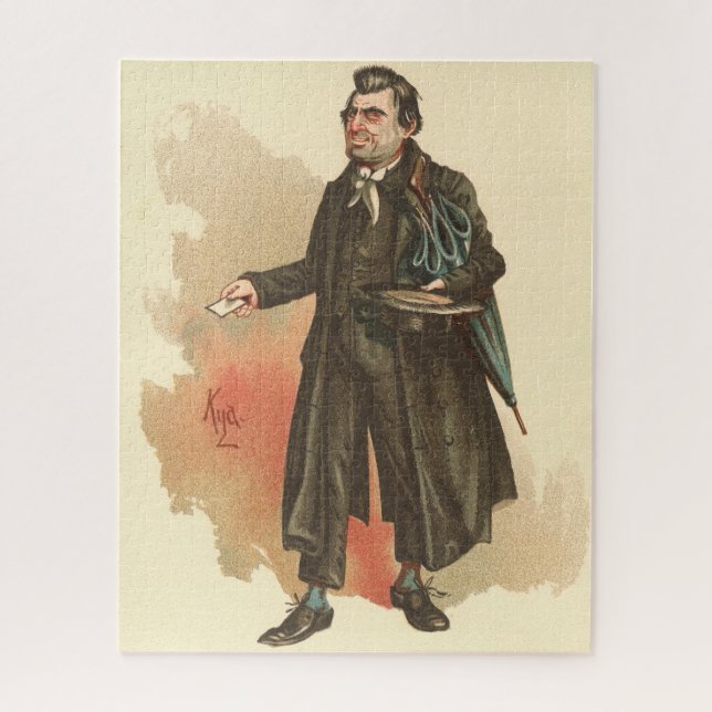 Quebra-cabeça Whackford Squeers, Kyd, Dickens Nicholas Nickleby (Vertical)