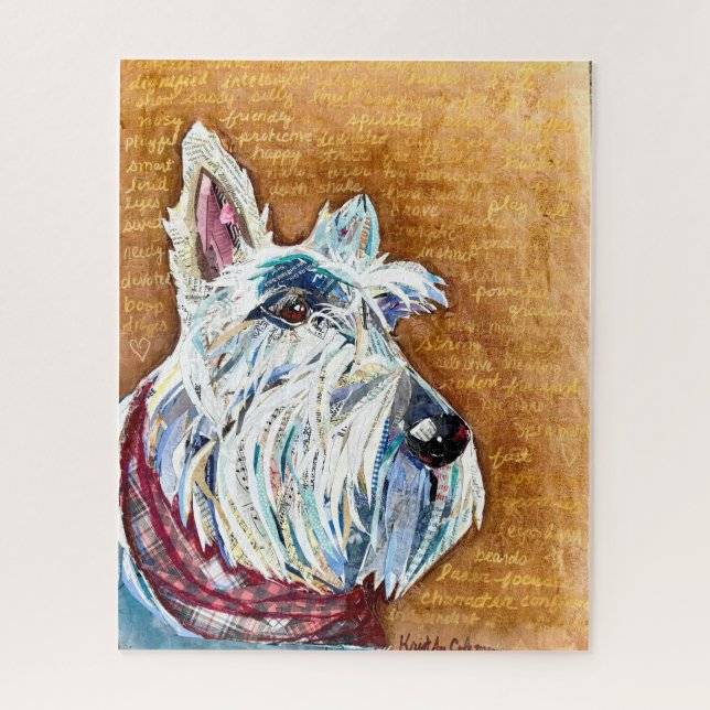 Quebra-cabeça Wheaten Scottie Puzzle (Vertical)