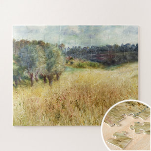 Quebra-cabeça Wheatfield por Auguste Renoir