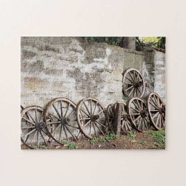 Quebra-cabeça Wheels of Time Puzzle, 11" x 14", 252 pieces (Horizontal)