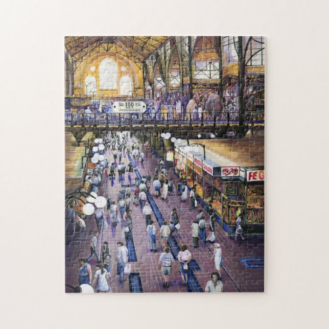 Quebra-cabeça Where's the Women's Water Closet? Budapest (Vertical)