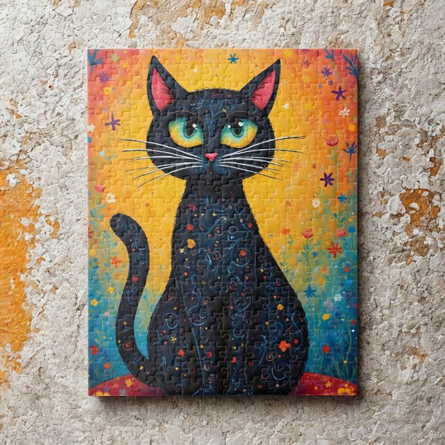 Quebra-cabeça Whimsical Cat  (Criador carregado)