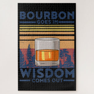 Quebra-cabeça Whiskey Bourbon sai na sabedoria