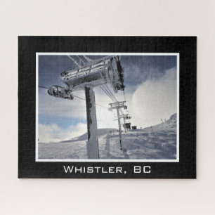 Quebra-cabeça Whistler Mountain BC Canada Ski Snow