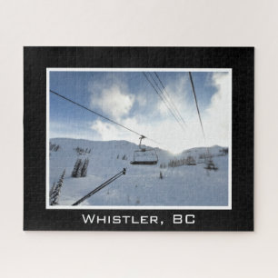 Quebra-cabeça Whistler Mountain BC Canada Ski Snow